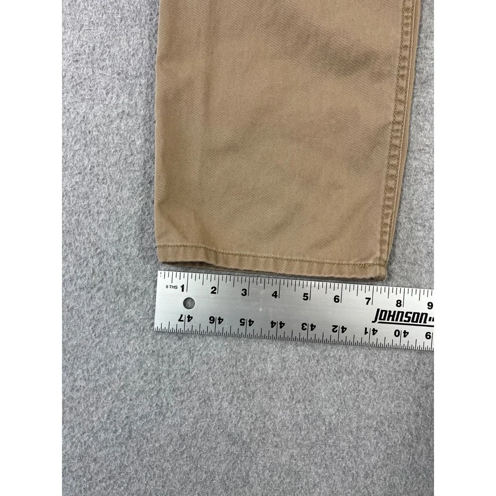 Polo Ralph Lauren Khaki Chino Pants Mens 36x29 Tan Relaxed Fit Straight Leg